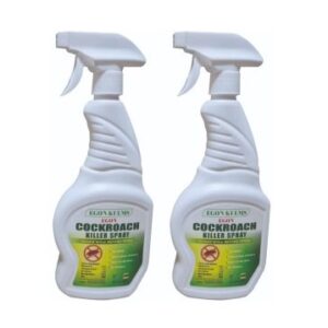Cockroach Spray. Liquid Odorless and stainless. Made in Germany. 2x550ml     بخاخ صراصير. سائل عديم الرائحة، مقاوم للصدأ. صنع في ألمانيا. عبوتان × ٥٥٠ مل.