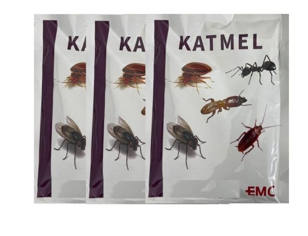 Katmel Bed Bug Powder 3 Packs  3x100g  كاتمال مسحوق بق الفراش 3 عبوات 3x100 جرام